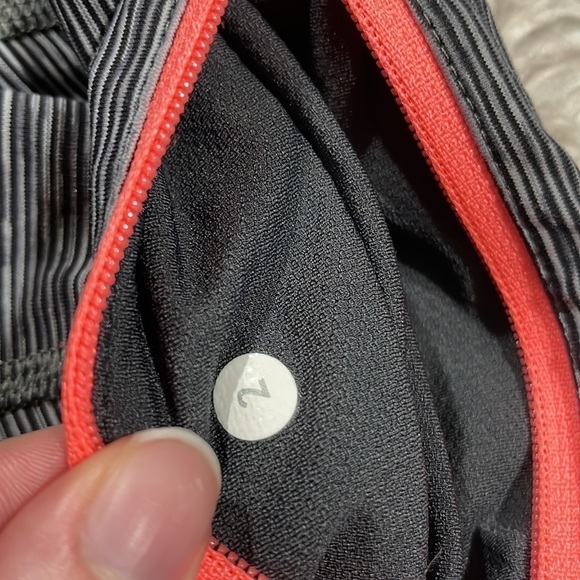 Lululemon Pace Rival Crop Wee Space Grapefruit Mid Rise Leggings - Picture 13 of 13